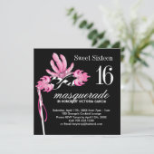 Sweet sixteen仮装パーティの招待状 招待状 (スタンド正面)