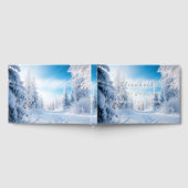 Sweet sixteen冬ワンダーランドパインツリーズスノー ゲストブック (全面)