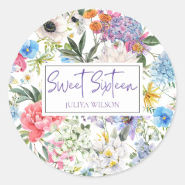 Sweet sixteen園 ラウンドシール