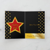 Sweet sixteen招待状カスタマイズ 招待状 (内部)