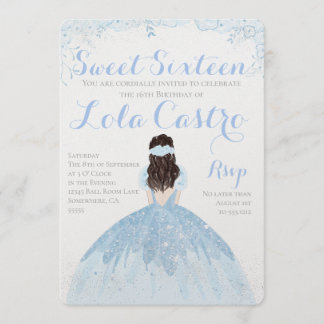 SWEET SIXTEEN招待状 招待状