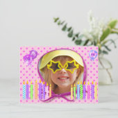 Sweet sixteen招待状 招待状 (スタンド正面)