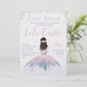 SWEET SIXTEEN招待状 招待状 (スタンド正面)
