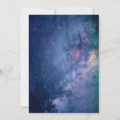 Sweet sixteen星空の夜招待状 招待状 (裏面)