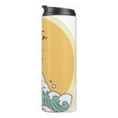 Sweet sixteen波(Sun Monogram Name) タンブラー (回転右)