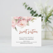 Sweet sixteen牡丹 招待状 (スタンド正面)