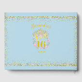 Sweet sixteen童話プリンセスフォトゲストブック ゲストブック (裏面)