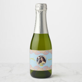Sweet sixteen童話プリンセス写真 スパークリングワインラベル
