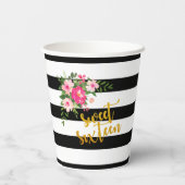 sweet sixteen紙カップ 紙コップ (裏面)