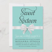 Sweet sixteen誕生会 招待状 (正面)