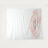 Sweet sixteen誕生日パーティーの背景フォトプロップ タペストリー (正面(横))