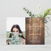 Sweet sixteen誕生日招待状 招待状 (スタンド正面)