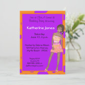 Sweet sixteen誕生日招待状 招待状 (スタンド正面)