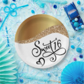 Sweet sixteen誕生日 ペーパープレート (パーティー)