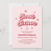 Sweet sixteen誕生日 招待状 (正面)