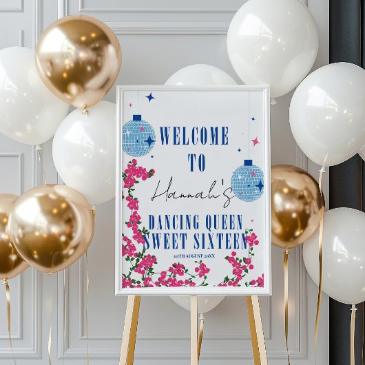Sweet sixteen踊りクイーンマンマミアウェルカム ポスター
