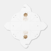 Sweet sixteen金ゴールドディスコボール16thバースデーパーティー フェイバーボックス (折り畳みなし)