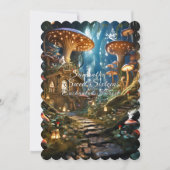 Sweet sixteen魅惑の森の妖精コテージ 招待状 (正面)