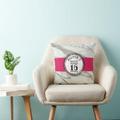 Sweet sixteen10代の若者パーソナライズされた枕の贈り物。 クッション (椅子)