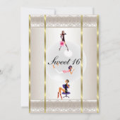 Sweet sixteen16招待状 招待状 (裏面)