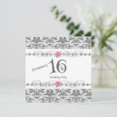 Sweet sixteen16th誕生日パーティー 招待状 (スタンド正面)