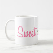 Sweet sixteen (お誕生日ケーキ) コーヒーマグカップ (左)