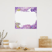 Sweet sixteen,キンセアニェラ，仮装のサイン・イン・ボード ポスター (キッチン)