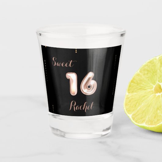 Sweet sixteen ショットグラス (正面)