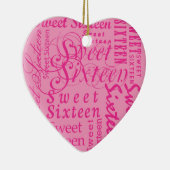 Sweet sixteen セラミックオーナメント (右)