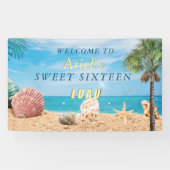 Sweet Sixteen ハワイアン・ルーオー 横断幕 (横)