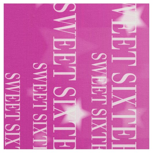 Sweet sixteen ファブリック (クローズアップ)