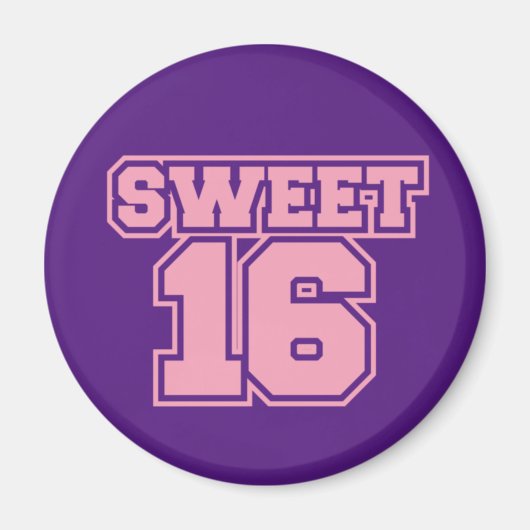 Sweet sixteen マグネット (正面)