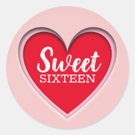 Sweet sixteen ラウンドシール