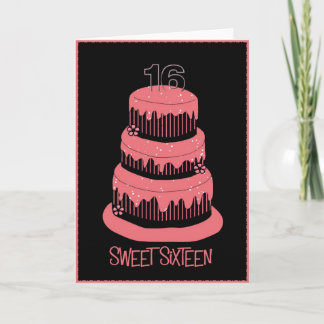 Sweet sixteen 招待状
