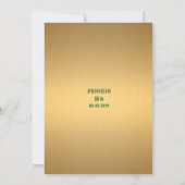 Sweet sixteen，誕生日，招待，アラビアの夜2 招待状 (裏面)