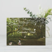 Sweet sixteen、魅惑の森、妖精、カスタム 招待状 (スタンド正面)