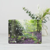 Sweet sixteen、魔法をかけた森の妖精たちの光 招待状 (スタンド正面)