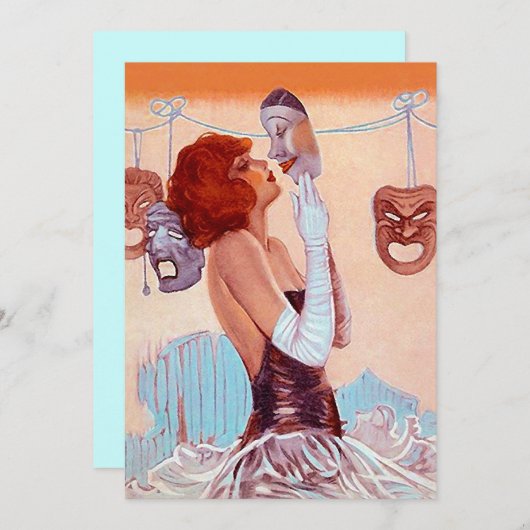 Sweet sixteen 16匹の劇場映画テーマの招待状 招待状 (正面/裏面)