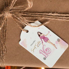 sweet sixteen、16歳の誕生日おめでとう。 ギフトタグ