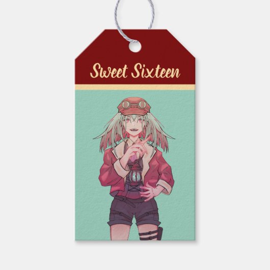 Sweet Sixteen Anime, VTuber ギフトタグ (正面)