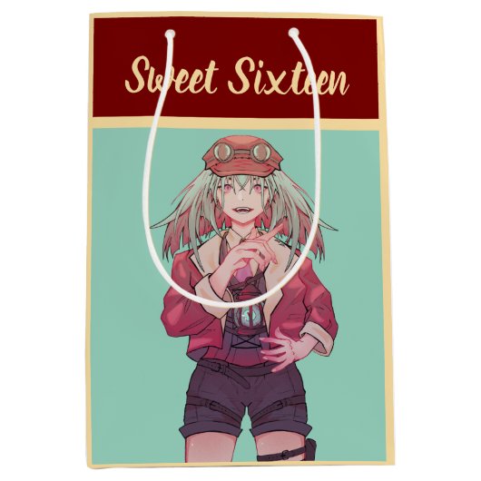 Sweet Sixteen Anime, VTuber ミディアムペーパーバッグ (正面)