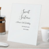 Sweet sixteen birthday brunch 16th birthday name d 台座サイン (インサイチュ)