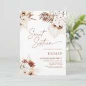 Sweet Sixteen Birthday Invitation 16TH Birthday 招待状 (スタンド正面)