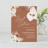 Sweet Sixteen Birthday Invitation 16TH Birthday 招待状 (スタンド正面)