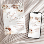 Sweet Sixteen Birthday Invitation 16TH Birthday 招待状<br><div class="desc">Boho誕生日招待状は、あなたの誕生日をゲストに発表するための完璧な方法である。それぞれの誕生日の招待は、複雑なフローラデザインとテラコッタ、ベージュ、トーンなどのニュートラルカラーの美しいタイポグラフィを自然備えている。カード高品質ストックに印刷され、必ずあなたのゲストを感動させ、あなたの特別な日のトーンを設定する。Terracotta誕生日招待状はデジタルダウンロードとしても利用可能なので、電子メールやメッセージアプリを介して送信できる。誕生日コレクションは、水の色の花模様、パンパ自然ス、トーンを備えたボホデザインで、あなたの特別な日を本当に忘れることができないように必要なものすべてを含む。コレクション： https://www.zazzle.com/collections/boho_pampas_birthday_collection-119609735098277083?rf=238902700998779330</div>