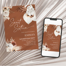 Sweet Sixteen Birthday Invitation 16TH Birthday 招待状