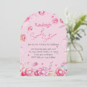 Sweet Sixteen Birthday Party Invitation 招待状 (スタンド正面)