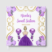 Sweet Sixteen Blonde Princess in Purple ゲストブック (正面)
