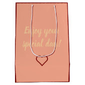 Sweet sixteen, Citrine anime ミディアムペーパーバッグ (裏面)