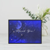 Sweet Sixteen  Enchanted Evening Purple Blue   サンキューカード (スタンド正面)